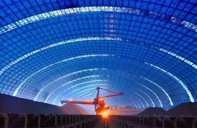 漯河亿优钢构工程师为您解析原料场封闭技术的特点和类型